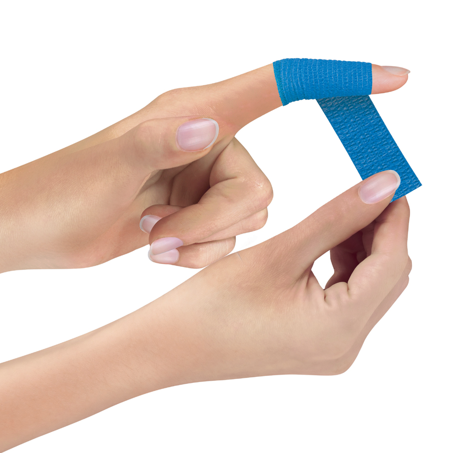 4251594209287 - Lifemed Pflasterverband selbsthaftend blau 2er