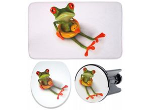 4251599522541 - 3-teiliges Badezimmer Set Froggy