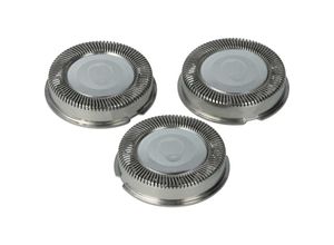 4251605205642 - vhbw 3 x Scherkopf kompatibel mit Philips HQ5870 HQ5885 HQ5890 HQ801 HQ802 HQ803 HQ804 HS190 HS777 HS885 HS890 HS915 HS920 HS930 HS965