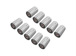 4251605211650 - Vhbw - 10x wischfest Thermotransfer-Band schwarz 110mm 300m kompatibel mit Drucker Etikettendrucker Printronix T4M T5204 T5206 T5208 T5306 T5308