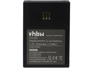 4251605219601 - Li-Ion Akku 950mAh (37V) kompatibel mit schnurlos Festnetz Telefon Siemens OpenStage WL3 - Vhbw