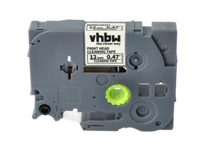 4251605223202 - vhbw Druckkopf Reinigungskassette kompatibel mit Brother P-Touch 1000 1000BTS 1000F 1005 1005BTS Beschriftungsgerät - 25mx12mm