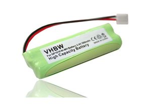 4251605261273 - vhbw Ni-MH Akku 500mAh (24V) kompatibel mit Festnetz Telefon Binatone Fusion 2815 Fusion 2925 iDect M3i iDect M5i Zest Ersatz für VTHC04RN00