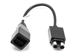 4251605291843 - Adapterkabel kompatibel mit Netzteil von Xbox One Xbox 360 e Slim auf Xbox 360 - ac Adapter Konverter - Vhbw