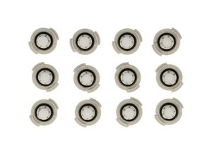 4251605298347 - 12x Filter kompatibel mit Xiaomi Roborock 2 S50 S51 Staubsauger Roboter mit Wischfunktion - Wassertankfilter - Vhbw