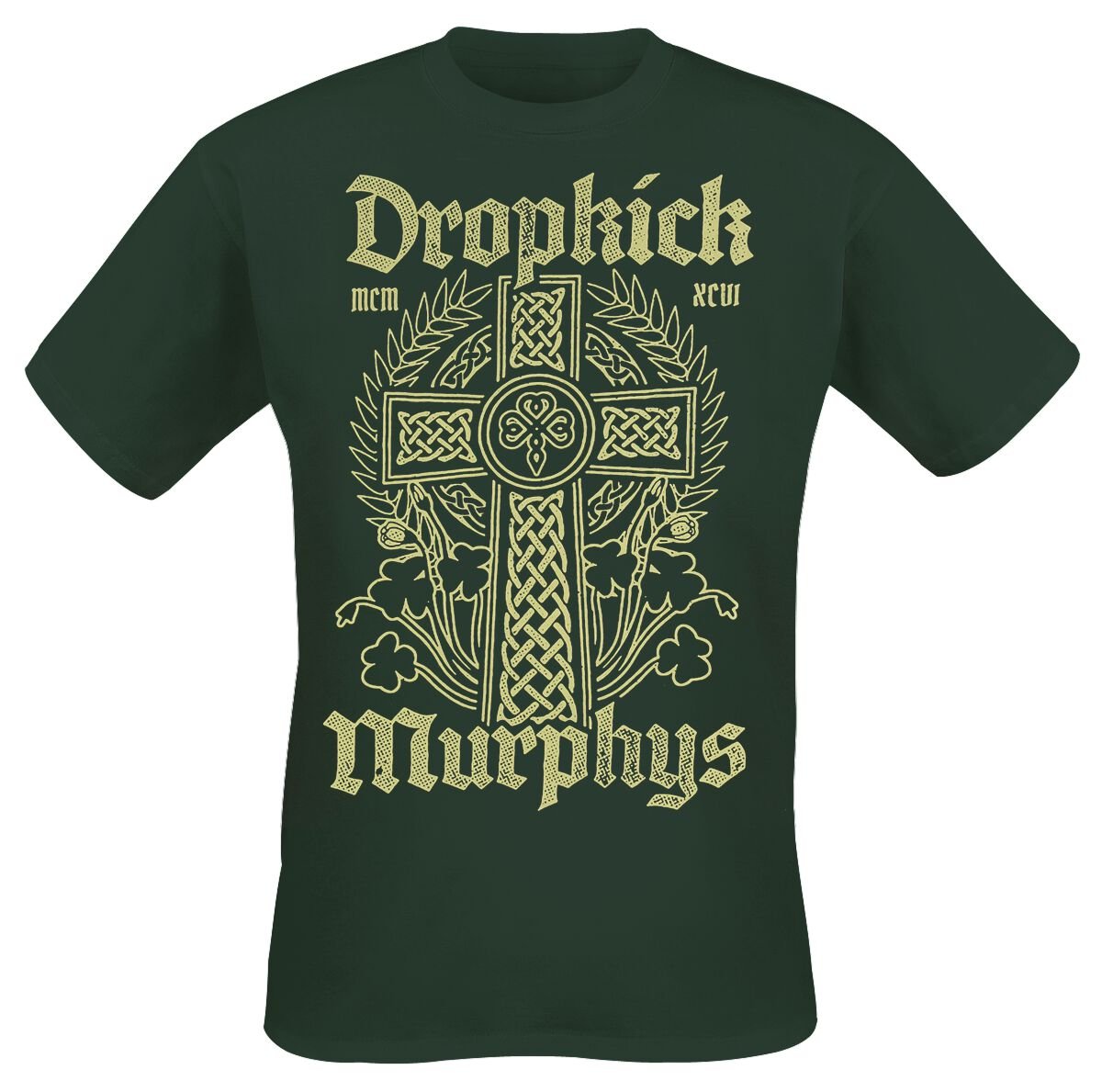 4251617117841 - Celtic Cross T-Shirt grün in S