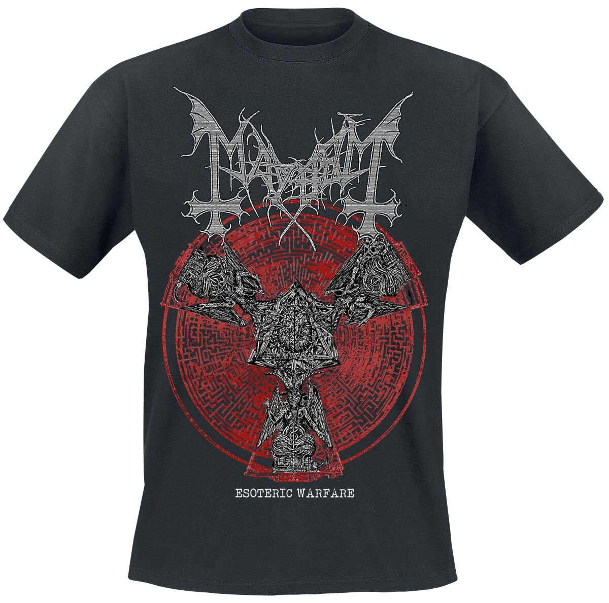 4251617119036 - Mayhem Esoteric Warfare Circle T-Shirt schwarz in S