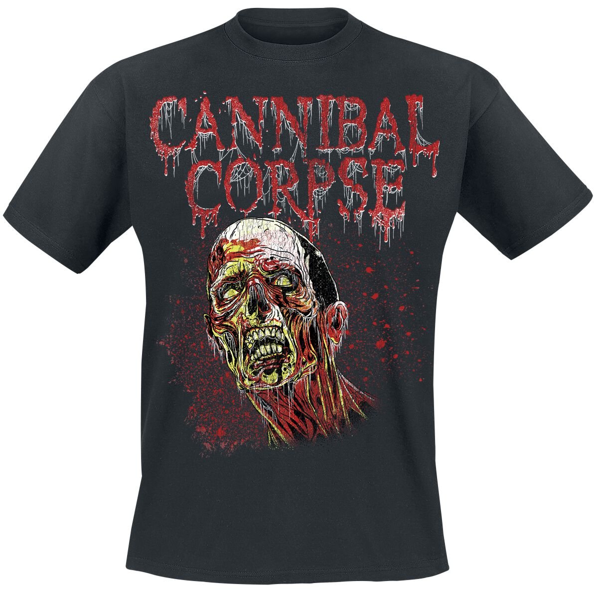 4251617121701 - Corpsehead T-Shirt schwarz in M 4251617121701 - Corpsehead T-Shirt schwarz in M
