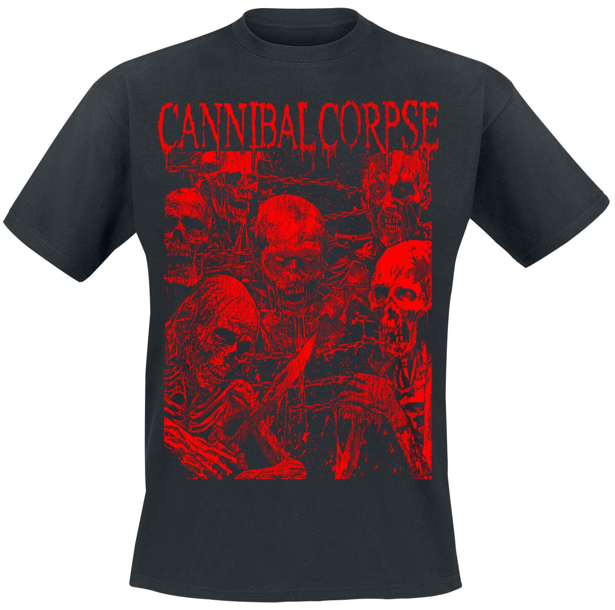 4251617121824 - Undead March T-Shirt schwarz in XL 4251617121824 - Undead March T-Shirt schwarz in XL