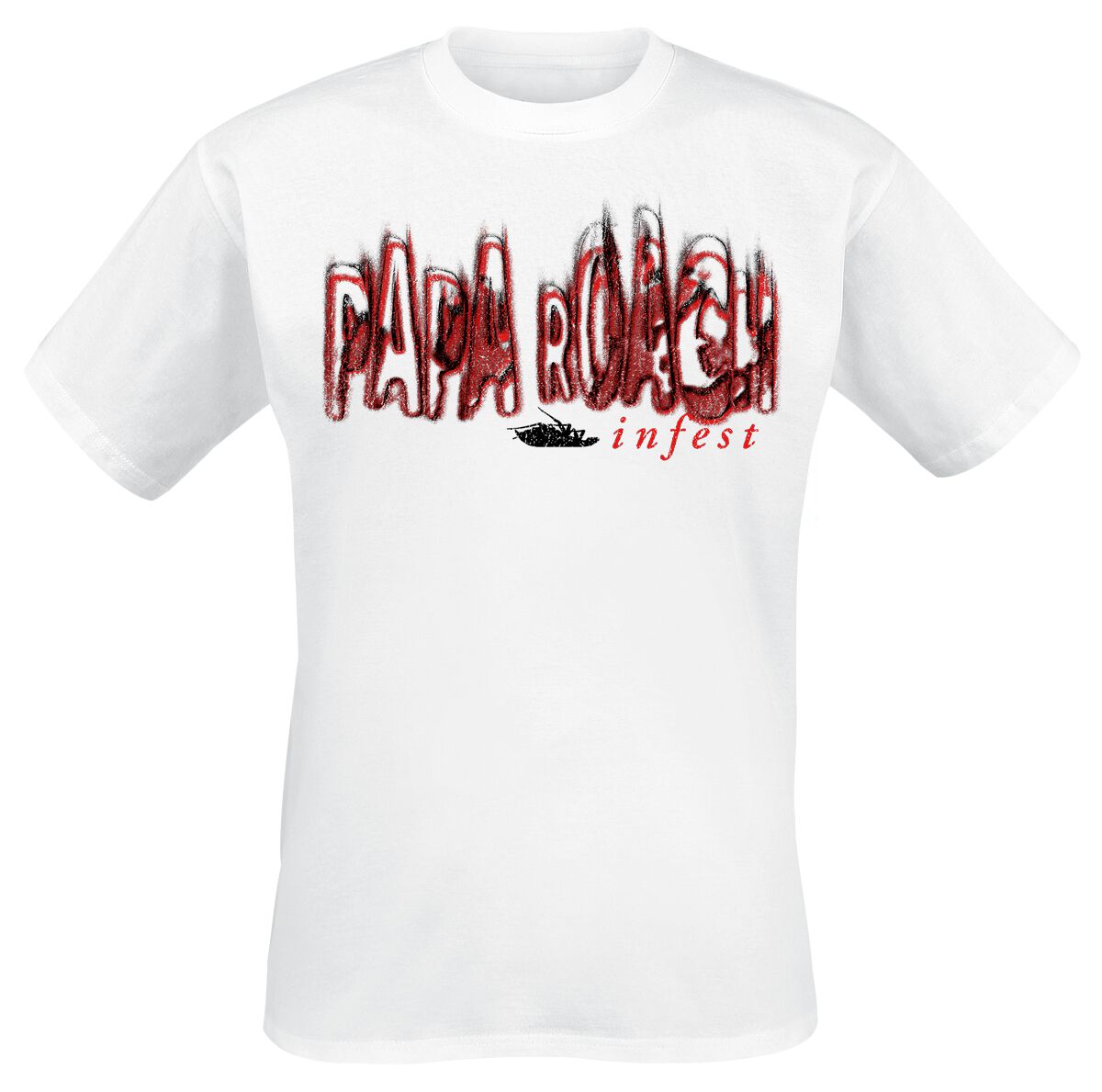 4251617122173 - Logo Blur T-Shirt weiß in XL 4251617122173 - Logo Blur T-Shirt weiß in XL