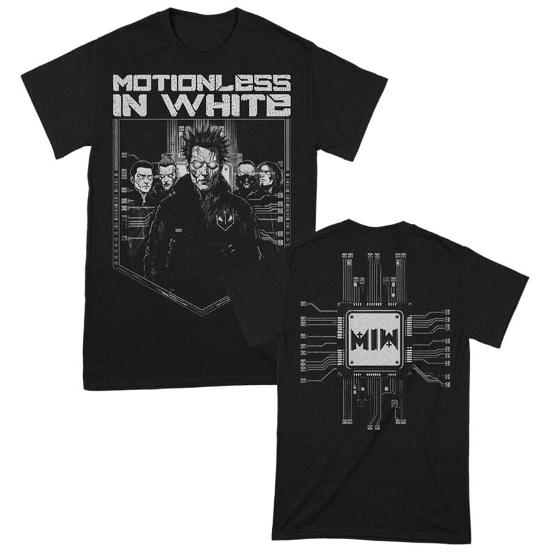 4251617122708 - Paint Splatter T-Shirt schwarz in M 4251617122708 - Paint Splatter T-Shirt schwarz in M