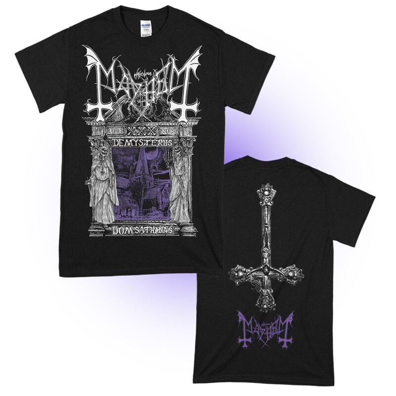 4251617123200 - Mayhem Temple Black T-Shirt schwarz in M