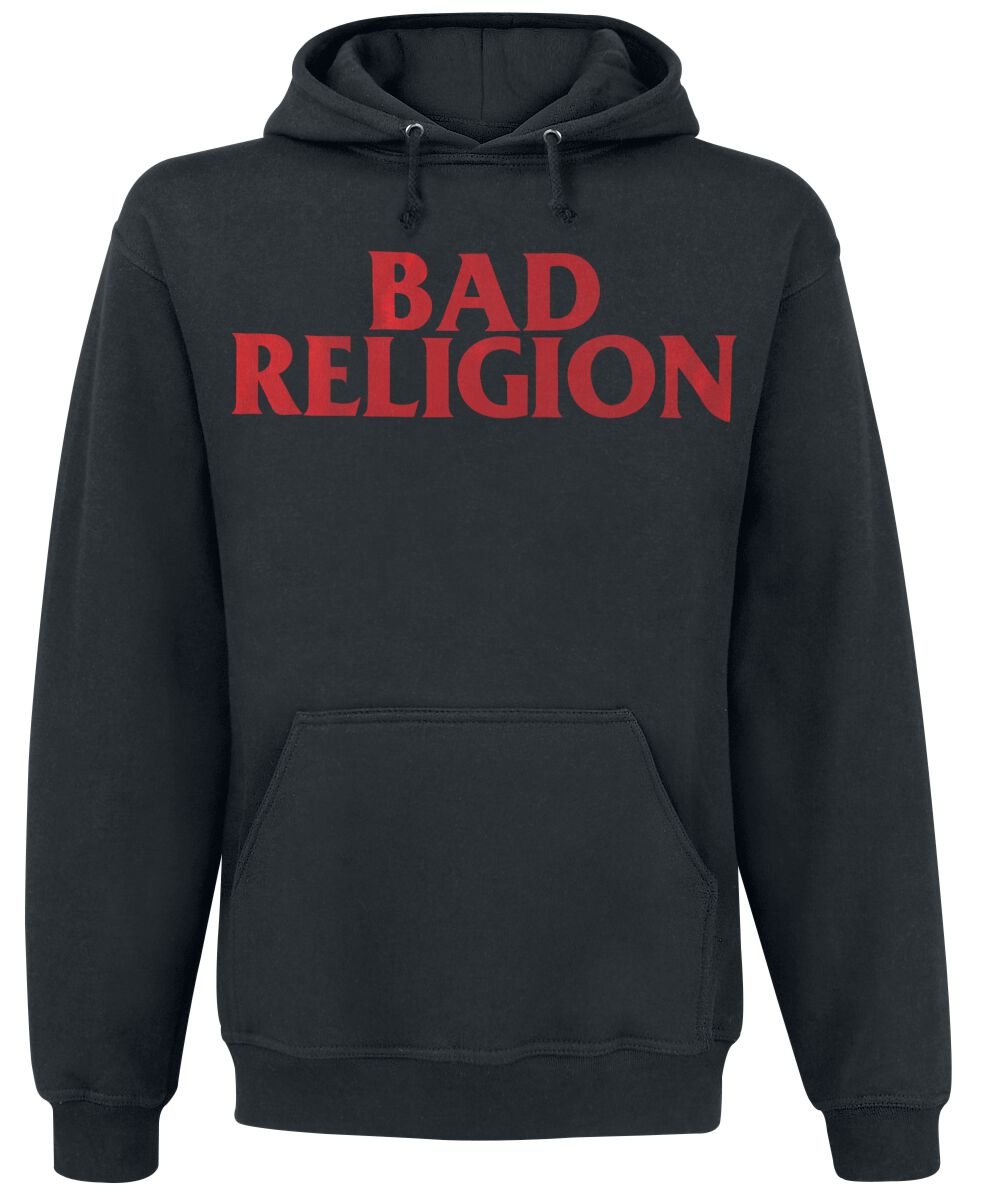 4251617123323 - Logo Crossbuster Kapuzenpullover schwarz in XL 4251617123323 - Logo Crossbuster Kapuzenpullover schwarz in XL