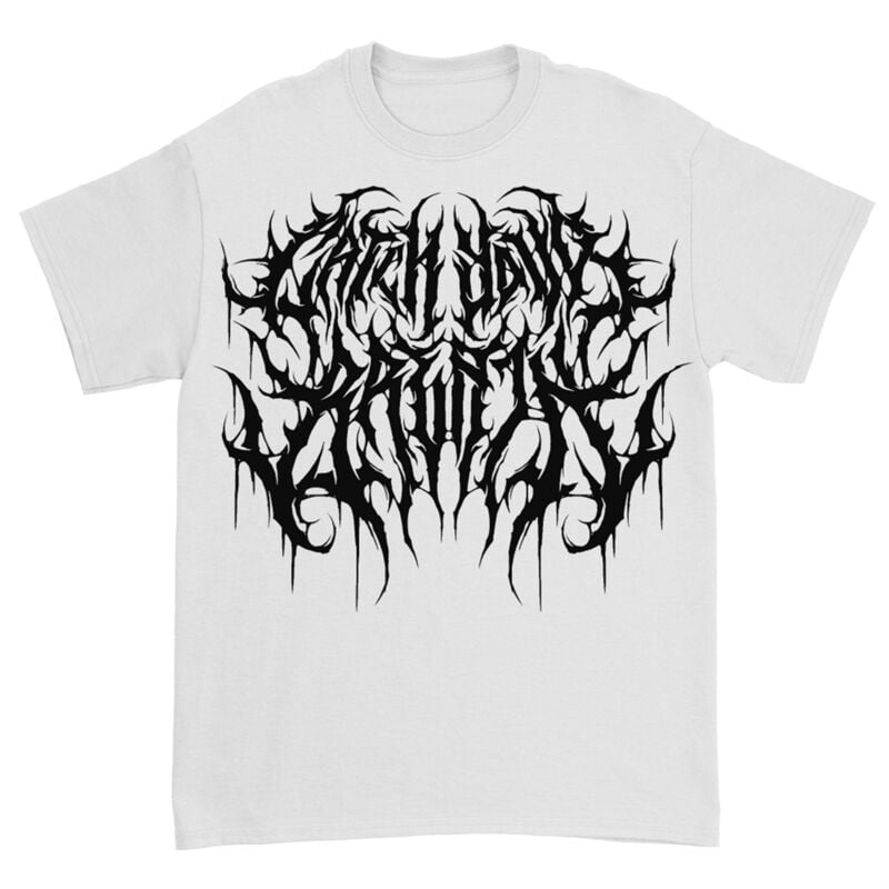 4251617123712 - Deathcore Logo T-Shirt weiß in L 4251617123712 - Deathcore Logo T-Shirt weiß in L