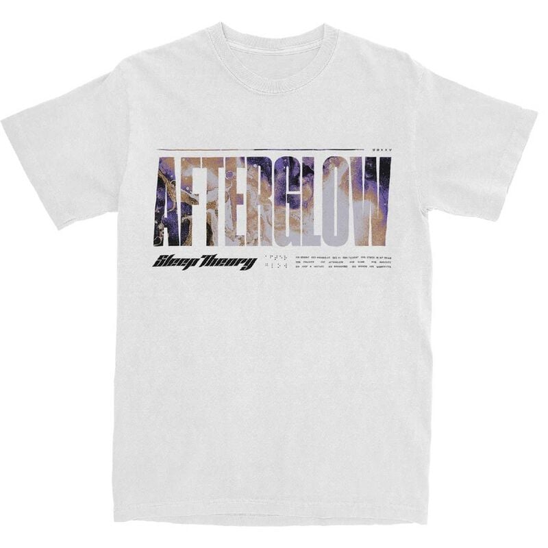 4251617123866 - Afterglow Tracklist T-Shirt weiß in L