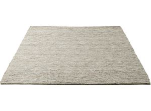 4251619619466 - Wollteppich HOME AFFAIRE Pirker Teppiche Gr B L 120 cm x 180 cm 12 mm 1 St braun Schurwollteppiche Wendeteppich meliert reine Wolle handgewebt Scandi Wohnzimmer