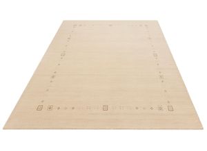 4251619619916 - Wollteppich HOME AFFAIRE Julia Teppiche Gr B L 120 cm x 180 cm 12 mm 1 St beige (natur) Esszimmerteppiche reine Wolle handgewebt weiche Haptik