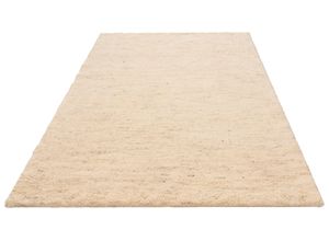 4251619623173 - Wollteppich HOME AFFAIRE Mohan Teppiche Gr B L 60 cm x 120 cm 25 mm 1 St beige (natur) Berber-Teppiche echter Berber aus Marokko reine Wolle Woll-Shaggy handgeknüpft