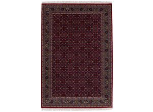 4251619626419 - Orientteppich HOME AFFAIRE BH Oriantal Teppiche Gr B L 90 cm x 160 cm 12 mm 1 St rot Orientalische Muster reine Wolle handgeknüpft orientalisches Design Wohnzimmer