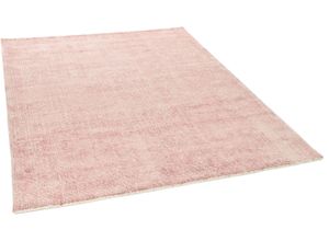 4251619639679 - Teppich TOM TAILOR HOME Groove Teppiche Gr B L 65 cm x 135 cm 15 mm 1 St rosa (rosé) Esszimmerteppiche modernes Design edles Farbspiel ideal im Wohnzimmer & Schlafzimmer