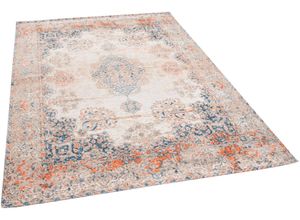 4251619640095 - Teppich TOM TAILOR HOME Funky Orient Kirman Teppiche Gr B L 75 cm x 140 cm 5 mm 1 St bunt (multi) Orientalische Muster Kurzflor Orient-Optik Vintage Design