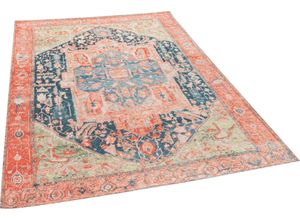 4251619640286 - Teppich TOM TAILOR HOME Funky Orient Heriz Teppiche Gr B L 230 cm x 340 cm 5 mm 1 St bunt (multi) Orientalische Muster Kurzflor Orient-Optik Vintage Design