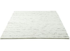 4251619662325 - Wollteppich THEKO Alm-Glück Teppiche Gr B L 190 cm x 290 cm 12 mm 1 St grau (natural grey) Schurwollteppiche Handweb Teppich reine Wolle handgewebt