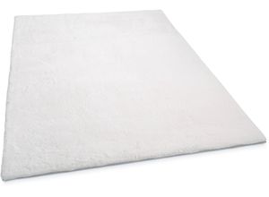 4251619662561 - Fellteppich GINO FALCONE Kuschelteppich Chiara Teppiche Gr B L 90 cm x 160 cm 30 mm 1 St weiß Fellteppich Esszimmerteppiche