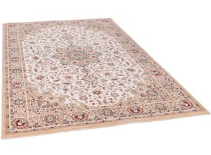 4251619668488 - Wollteppich THEKO Dolna - 859 Teppiche Gr B L 80 cm x 150 cm 10 mm 1 St beige Orientalische Muster Kurzflor reine Wolle Orient-Optik