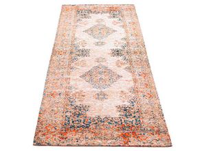 4251619679040 - Teppich TOM TAILOR HOME Funky Orient Kirman Teppiche Gr B L 60 cm x 230 cm 5 mm 1 St bunt (multi) Orientalische Muster Kurzflor Orient-Optik Vintage Design