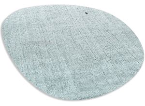 4251619680473 - Hochflor-Teppich TOM TAILOR HOME Shaggy Teppich Cozy Teppiche Gr B L 80 cm x 120 cm 25 mm 1 St grün (mint) Esszimmerteppiche Uni Farben auch in Pastell ideal im Wohnzimmer & Schlafzimmer