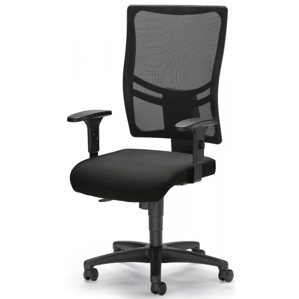 4251635608888 - Bürostuhl COMFORT R NET BIG mit Armlehnen 4251635608888 Deskin 