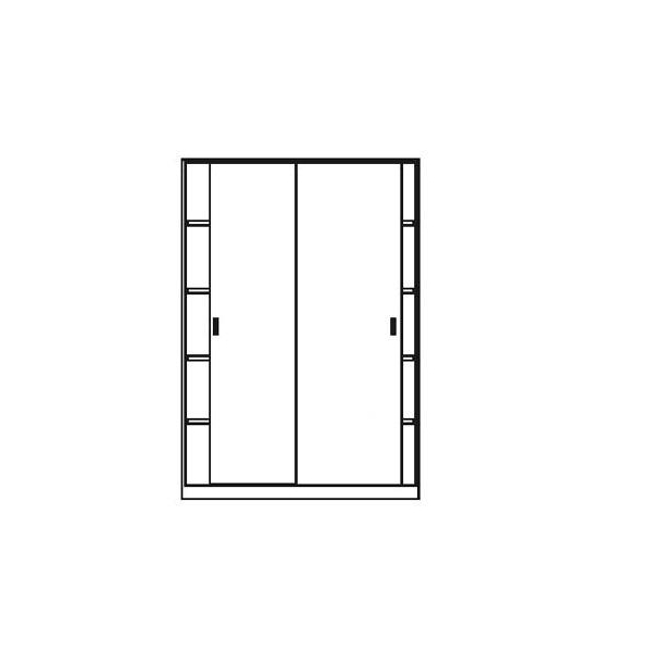 4251635624833 - Schiebetürenschrank CONCEPT LINE 4251635624833 Deskin 270273