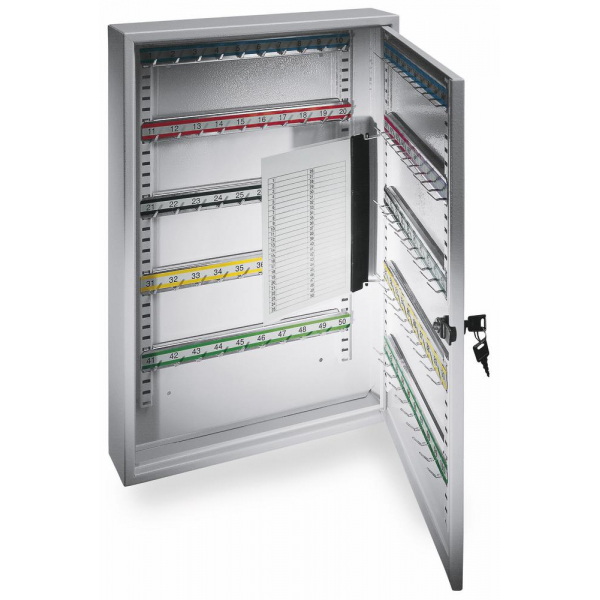 4251635668776 - Schlüsselschrank mit 50 Haken eintürig 4251635668776 Deskin