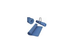 4251639210438 - Dazikemo XXL Komfort Yogamatte BLAU – Hautfreundlich gelenkschonend Premium-Qualität