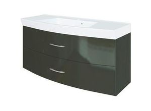 4251639402079 - Waschtischkombi Florida in Graphitfarben