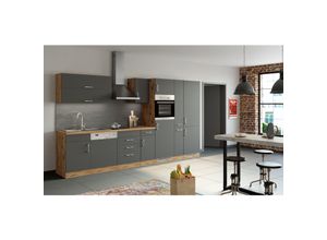 4251639429113 - HELD Küchenzeile 360cm Klappenhänger mit Einbaugeräten versch Farben 4251639429113 - HELD Küchenzeile 360cm Klappenhänger mit Einbaugeräten versch Farben