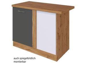 4251639430041 - Held Eckunterschrank ca 110 cm Anthrazit Eiche