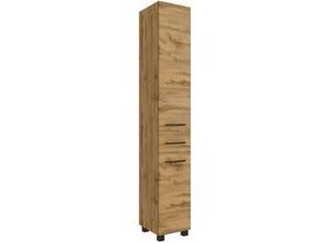 4251639432779 - Hochschrank Manchester B 30 cm Eiche Wotan Dekor