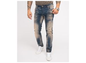 4251654403952 - Jeans Regular Fit Laser-Effekt