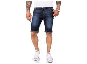 4251654450697 - Shorts Jeans Shorts Dunkelblau Regular Fit