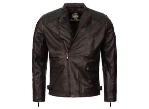 4251654458938 - Lederjacke Biker-Style Regular Fit