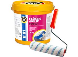 4251659227454 - Halbau - Flüssigfolie Perfect Badabdichtung Dichtmembran Dichtfolie + Farbroller 25cm D01 - 20KG 4251659227454 - Halbau - Flüssigfolie Perfect Badabdichtung Dichtmembran Dichtfolie + Farbroller 25cm D01 - 20KG