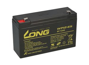 4251677351421 - Kunglong - Bleiakku kompatibel BD6120F1 6V 12Ah agm Blei lead battery 10Ah