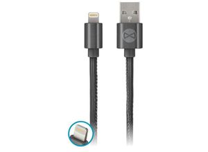 4251678423752 - Usb Ladekabel Datenkabel iPhone Kabel aus Kunststoff Leder in Schwarz kompatibel mit iPhone 5   5S   se   6   6S   6 Plus   7   7 Plus   8   8 Plus  