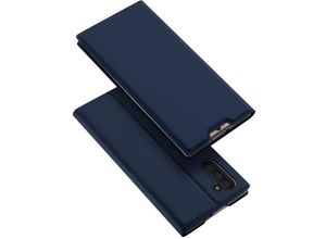 4251678440995 - Buch Tasche DUX DUCIS kompatibel mit SAMSUNG GALAXY NOTE 10 (N970F) Handy Hülle Etui Brieftasche Schutzhülle mit Standfunktion Kartenfach Blau