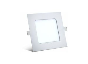 4251678443217 - - 1x 6W led Panel 120 x 120mm Einbaustrahler Spot Einbauleuchte Warmweiß 350 Lumen Deckenleuchte Eckig