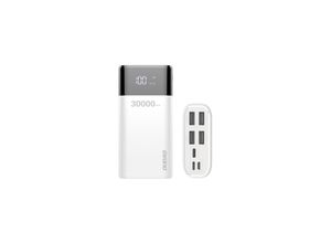 4251678462942 - Powerbank 30000mAh Extrem Hohe Kapazität Externer Akku mit 4 Output USB Schnellladung Max 4A  Akkupack mit LED Anzeige Externes Ladegerät