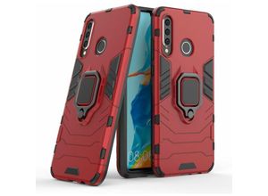 4251678468722 - cofi1453® Ring Armor Kickstand Panzerhülle Bumper kompatibel mit Samsung Galaxy A70 (A705F) Silikon Hard Case Hülle Zubehör Tasche Panzerschale