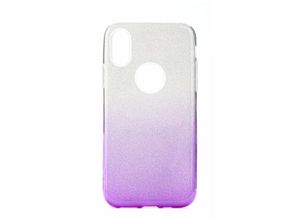 4251678472002 - cofi1453 Forcell Shining Silikon Hülle Cover Bumper Zubehör kompatibel mit Huawei P40 Lite E Schutzhülle Soft Case Schutz Motiv in Transparent Lila